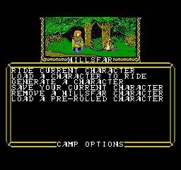 Advanced Dungeons and Dragons: Hillsfar