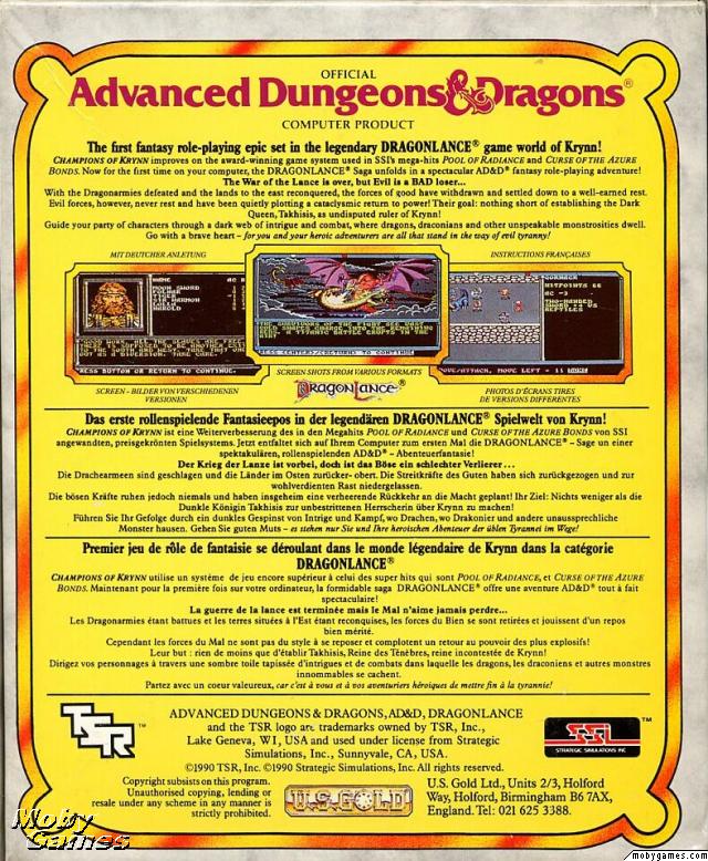 Champions of Krynn