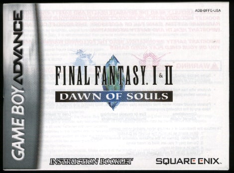 Final Fantasy I & II: Dawn of Souls