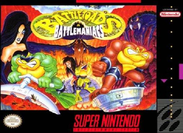 Battletoads in Battlemaniacs