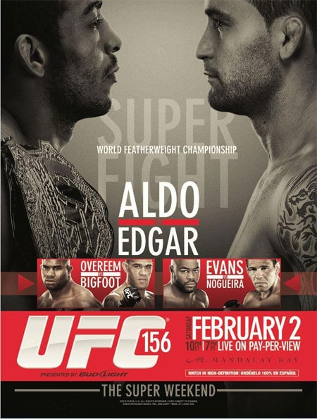 UFC 156 Aldo vs. Edgar