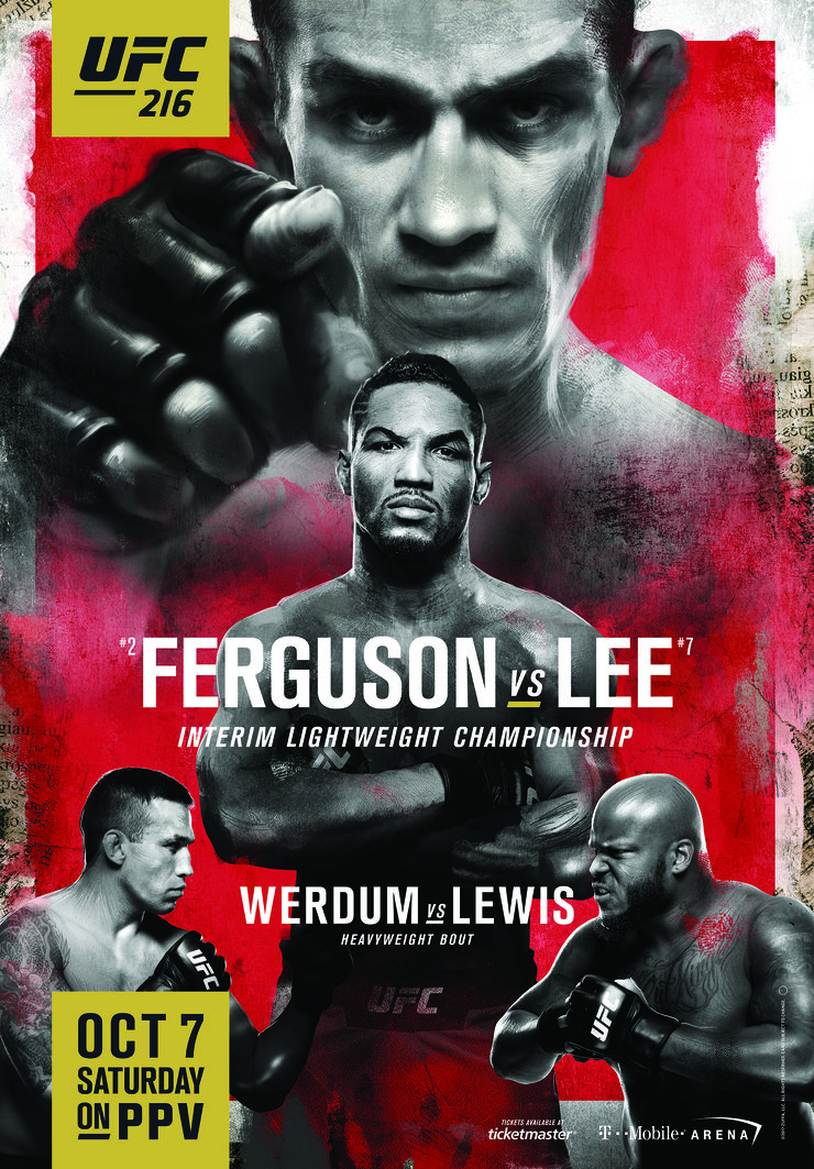 UFC 216: Ferguson vs. Lee