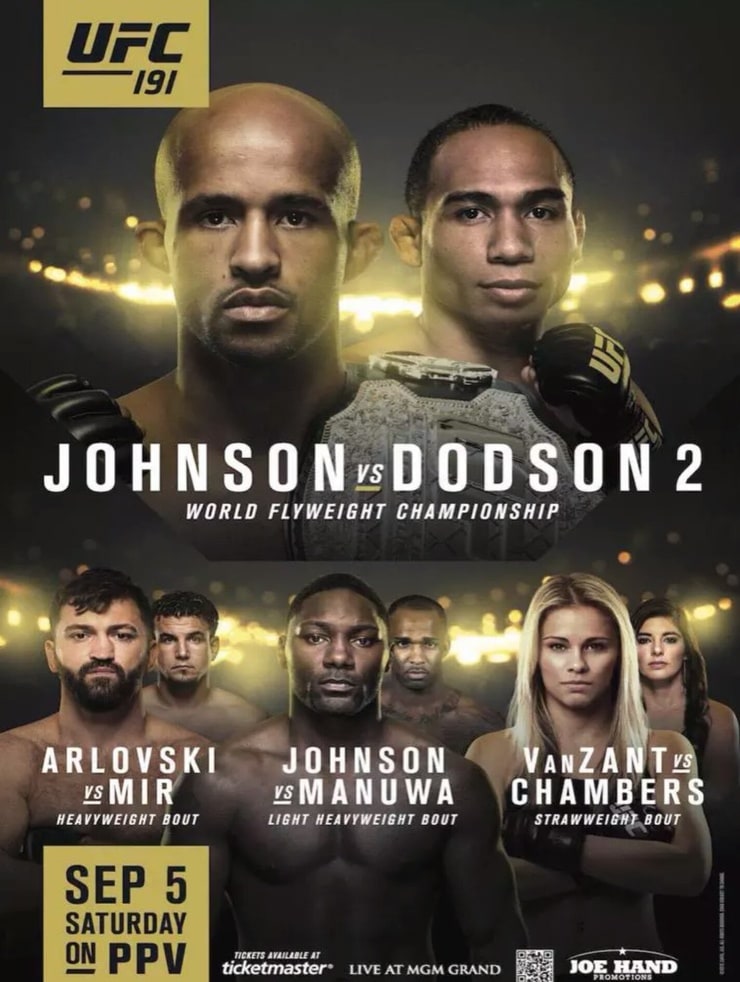 UFC 191: Johnson vs. Dodson 2