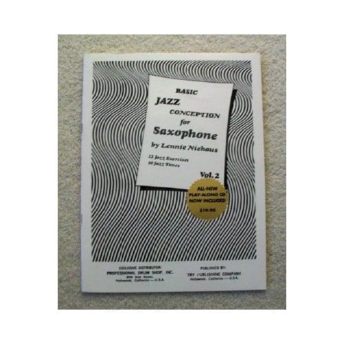 Basic Jazz Conception for Saxophone Vol 2 (Volume 2)