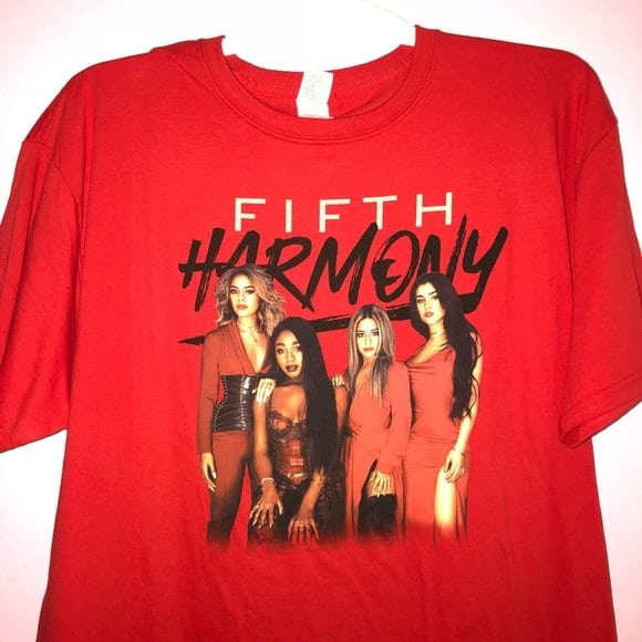 FIFTH HARMONY OFFICIAL 2017 TOUR TSHIRT NEW MERCH