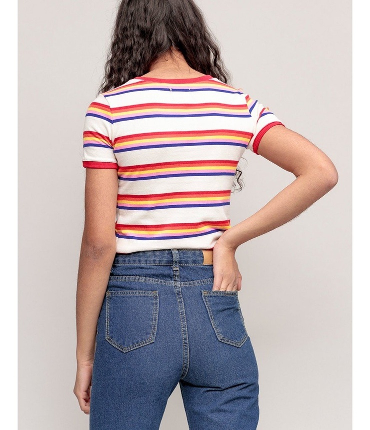 Striped Ringer Tee