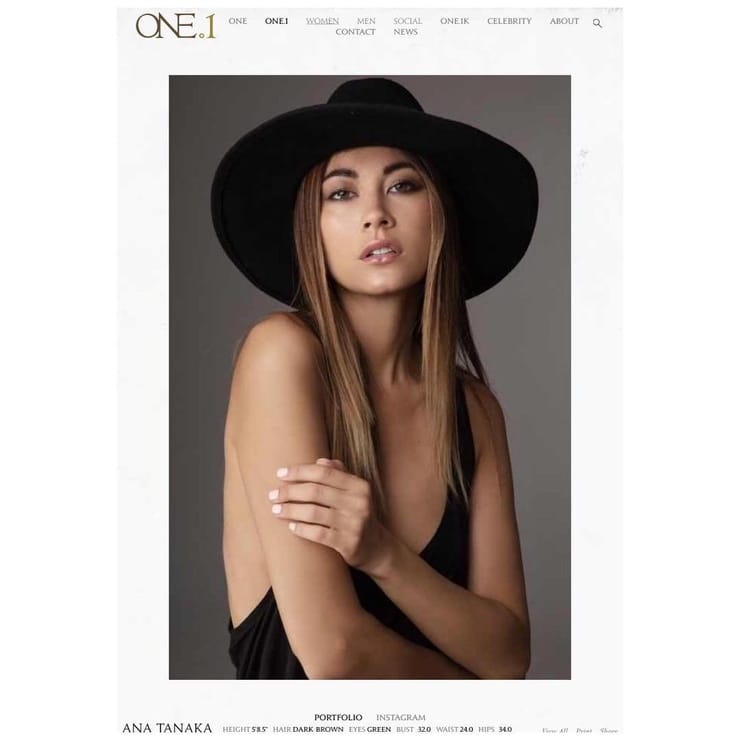 Ana Tanaka (Model)