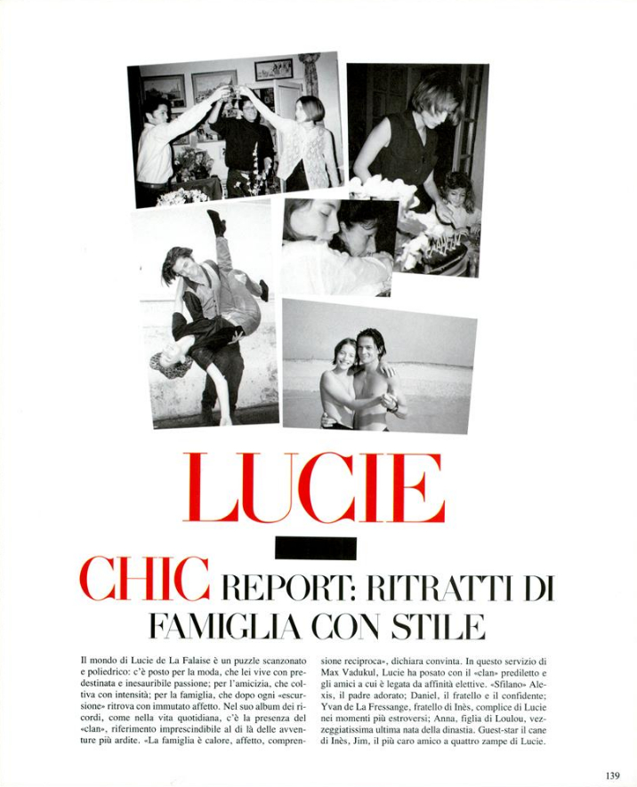 Lucie De La Falaise