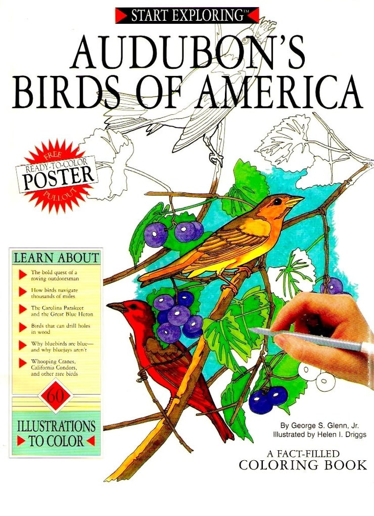 Audubon's Birds of America: A Fact-Filled Coloring Book (Start Exploring)