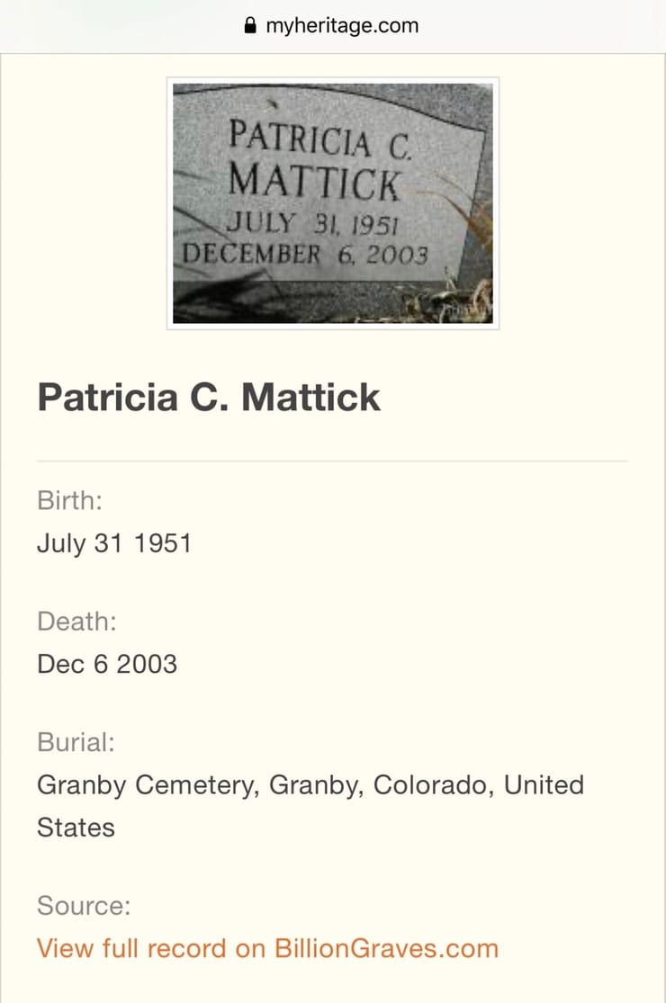 Patricia Mattick