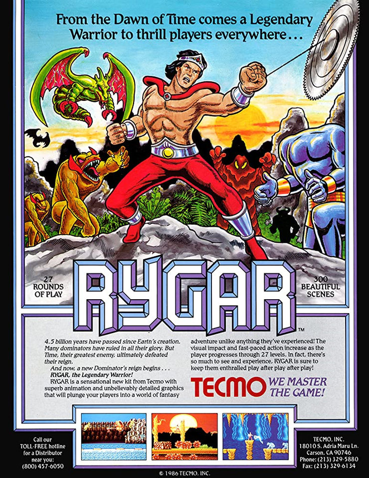 Rygar (Argos no Senshi)