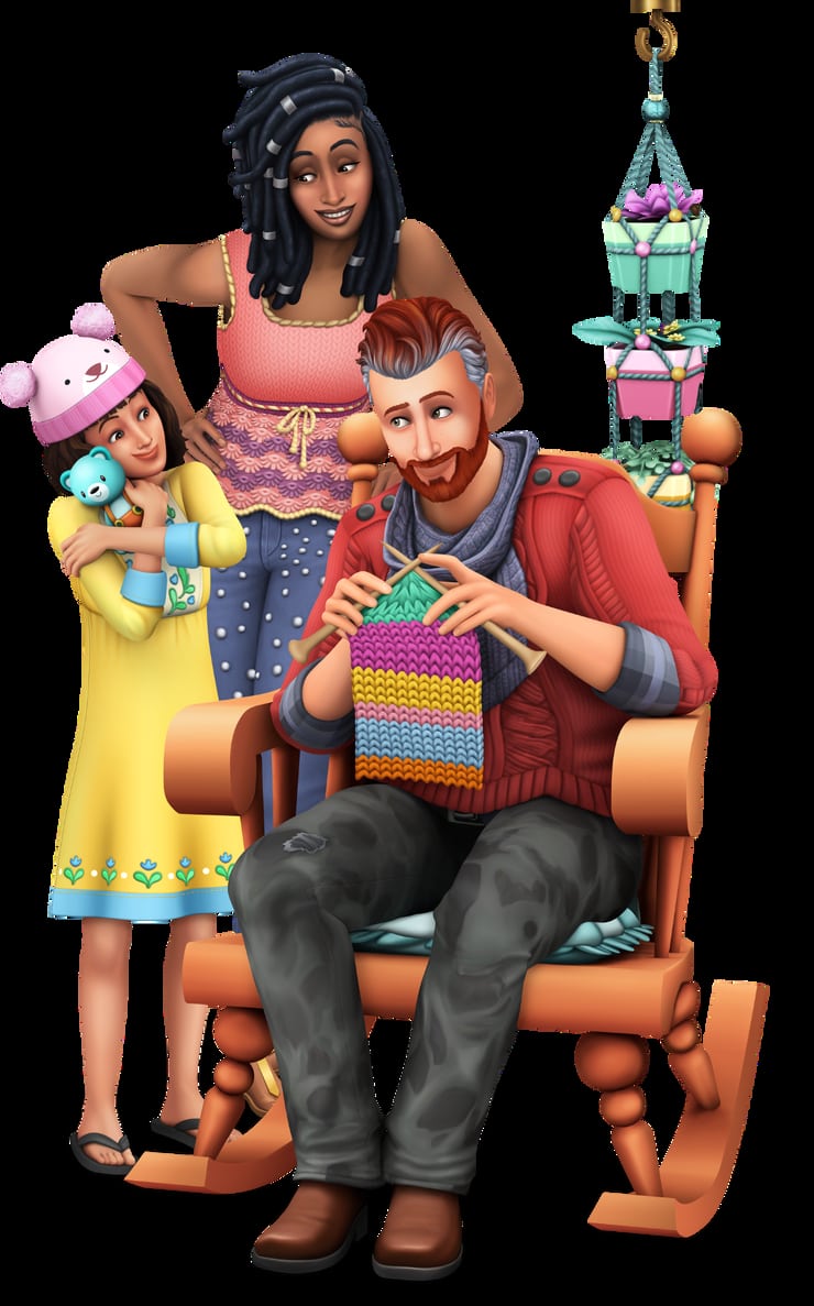 The Sims 4: Nifty Knitting Stuff