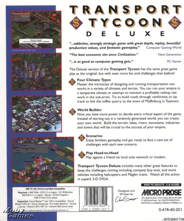 Transport Tycoon Deluxe