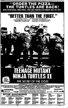 Teenage Mutant Ninja Turtles II: The Secret of the Ooze