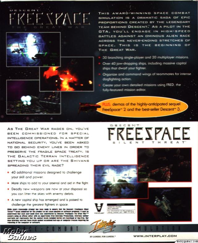 Descent: Freespace - Battle Pack