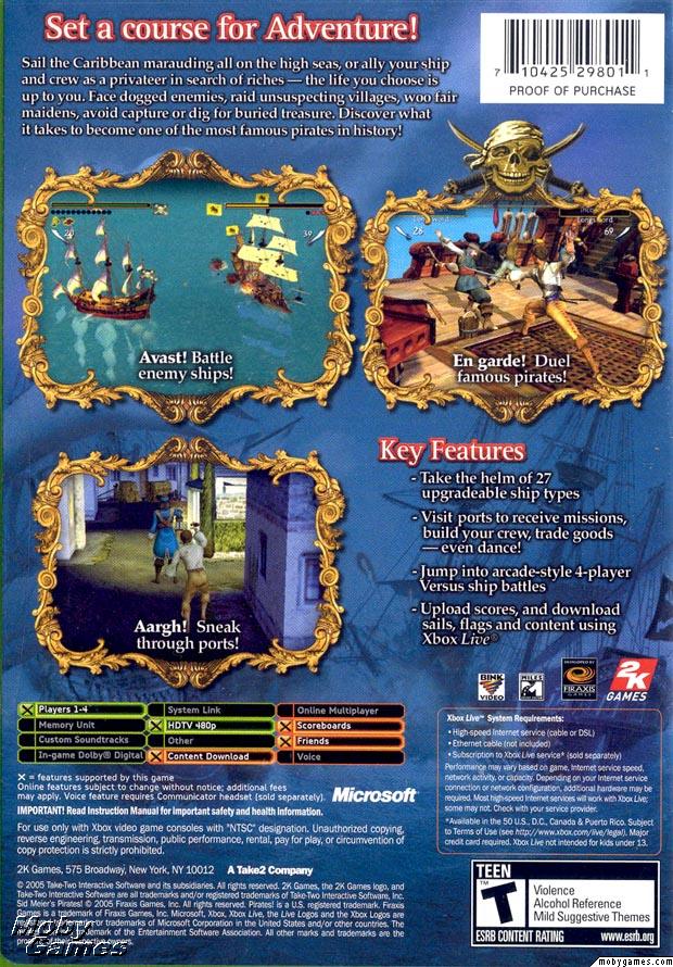 Picture of Sid Meier's Pirates!