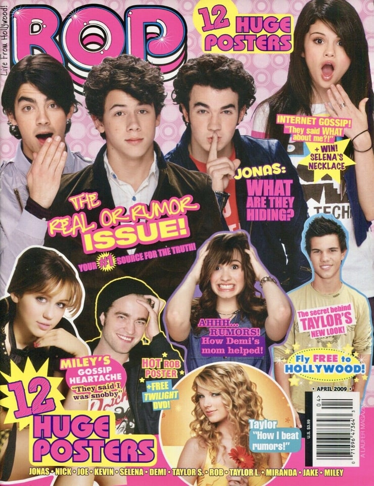 BOP MAGAZINE ~~ April 2009 ~~ The Real Or Rumor Issue ~~ Posters ~~ L-2-1 ~~ NEW