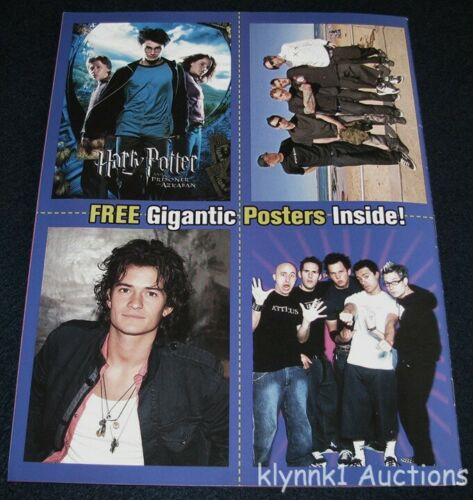 Tiger Beat Magazine July 2004 Avril Orlando Harry Potter Simple Plan Chad Ashton