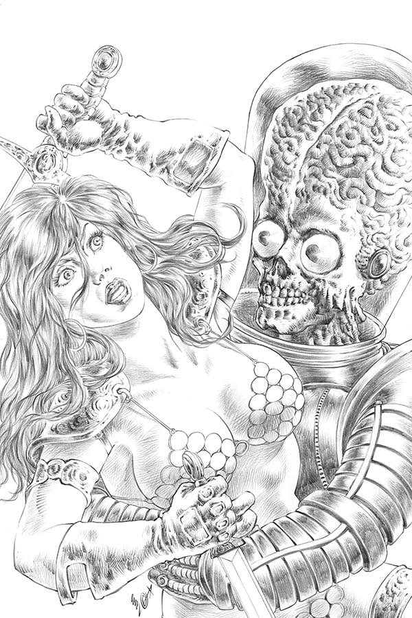 Mars Attacks Red Sonja