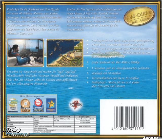 Port Royale: Gold, Power and Pirates