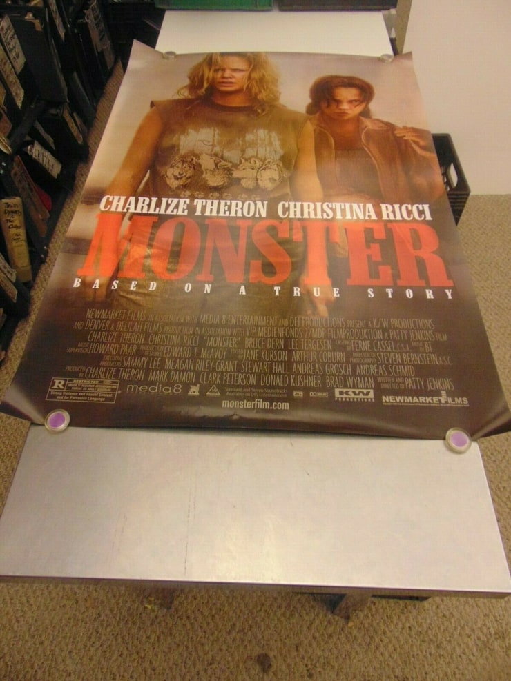 MONSTER 2003 CHARLIZE THERON CHRISTINA RICCI MOVIE POSTER N6704