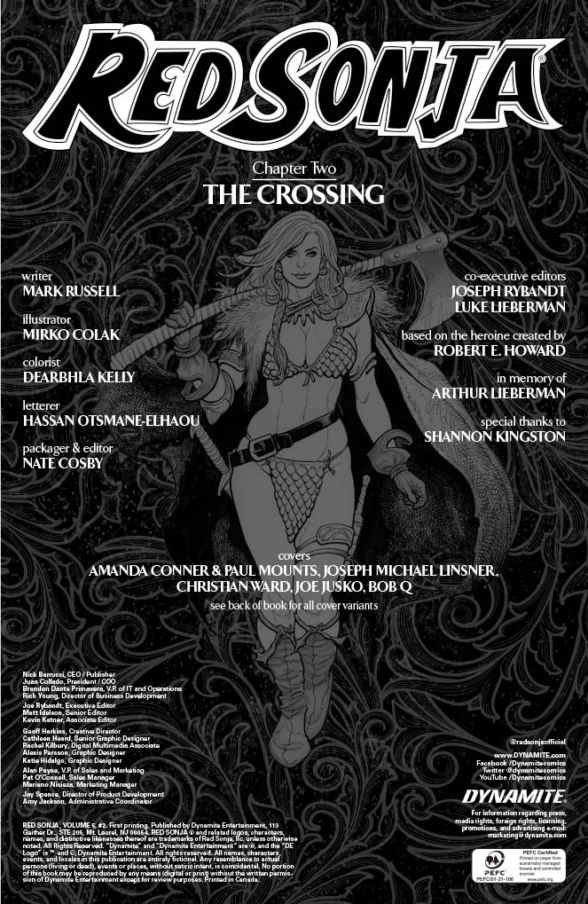 Red Sonja Vol. 5 Red Sonja Vol. 5