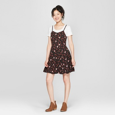 Junk Food Women's Grateful Dead Sleeveless A-Line Dress - Black M
