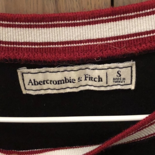 Picture of Abercrombie & Finch black crop top