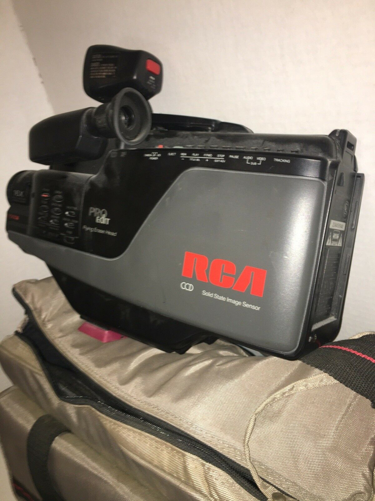 Picture of Vintage RCA VHS Camcorder CC250 Auto focus untested With