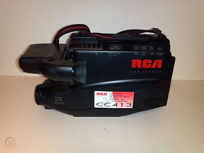 Vintage RCA CC413 VHS Pro Edit Camcorder Collectible | #453723625