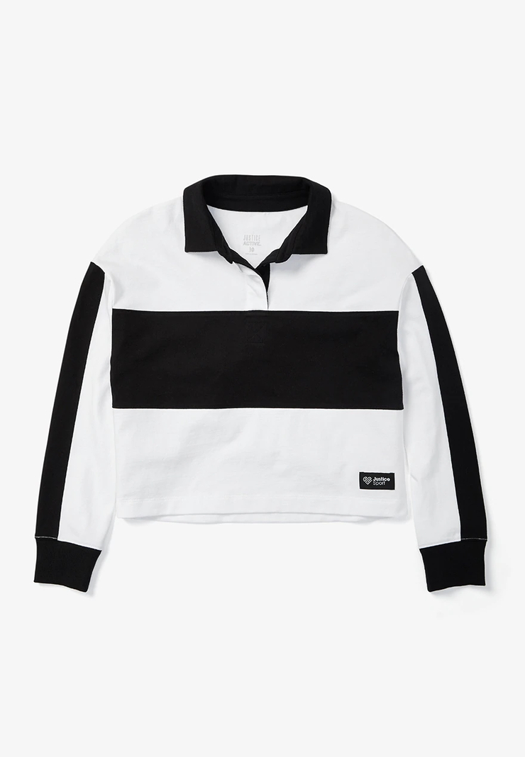 Sport Rugby Girls Long Sleeve Top | Justice