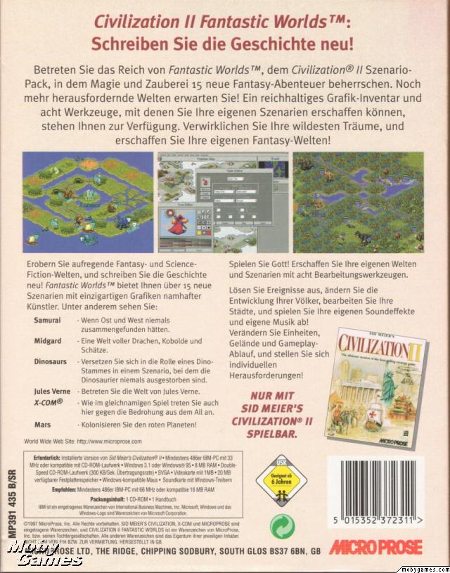 Civilization II:  Fantastic Worlds