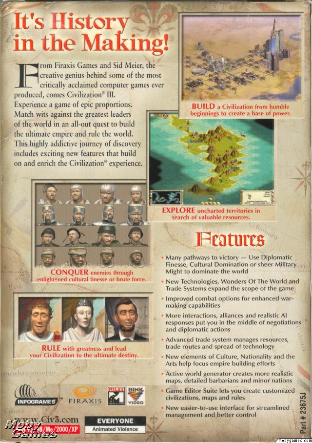 Sid Meier's Civilization III