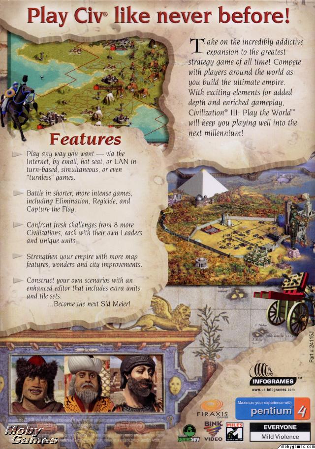 Civilization III: Play the World
