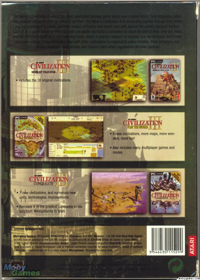 Sid Meier's Civilization III: Deluxe Edition