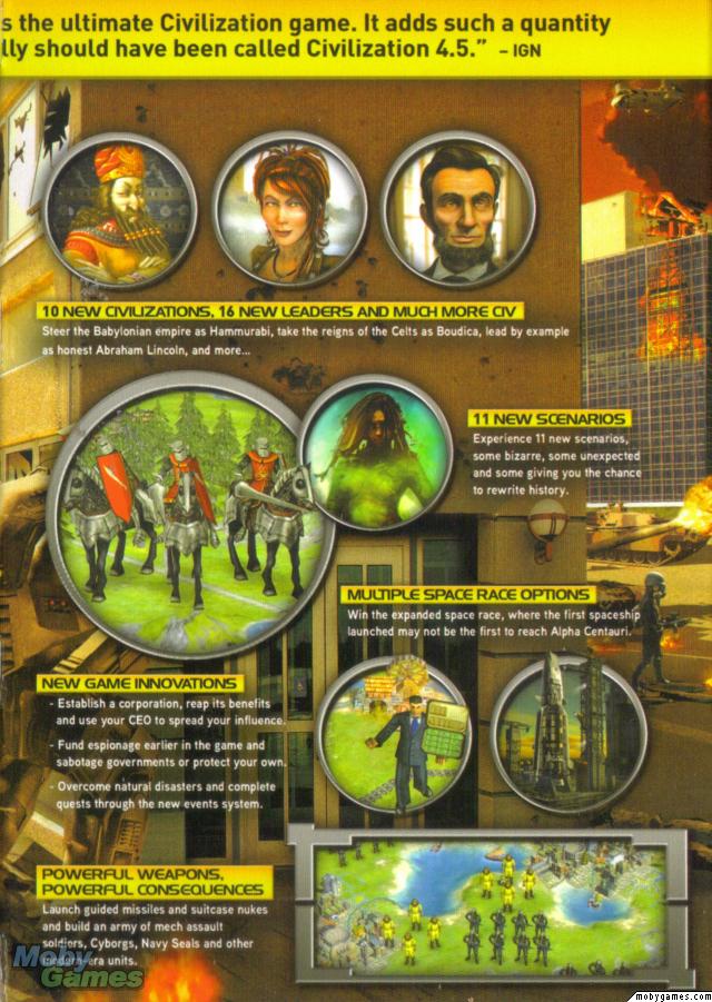 Civilization IV: Beyond the Sword
