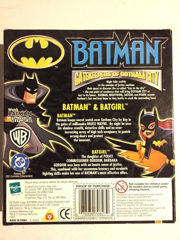 Gatekeepers of Gotham - Batman & Batgirl 2 Pack