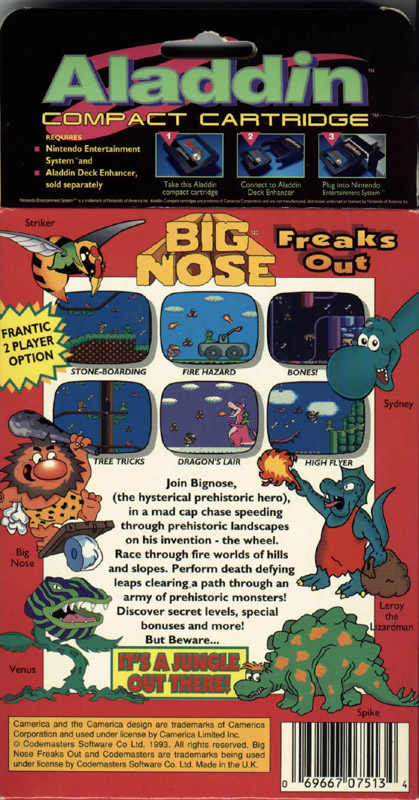 Big Nose Freaks Out