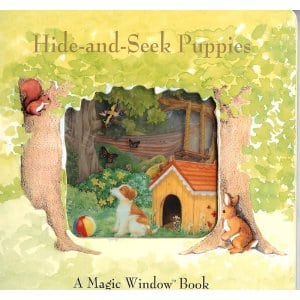 Hide & Seek Puppies (A Magic Window Book)