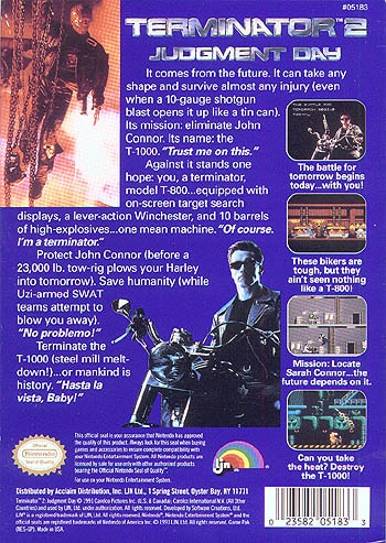 T2 Terminator 2: Judgment Day