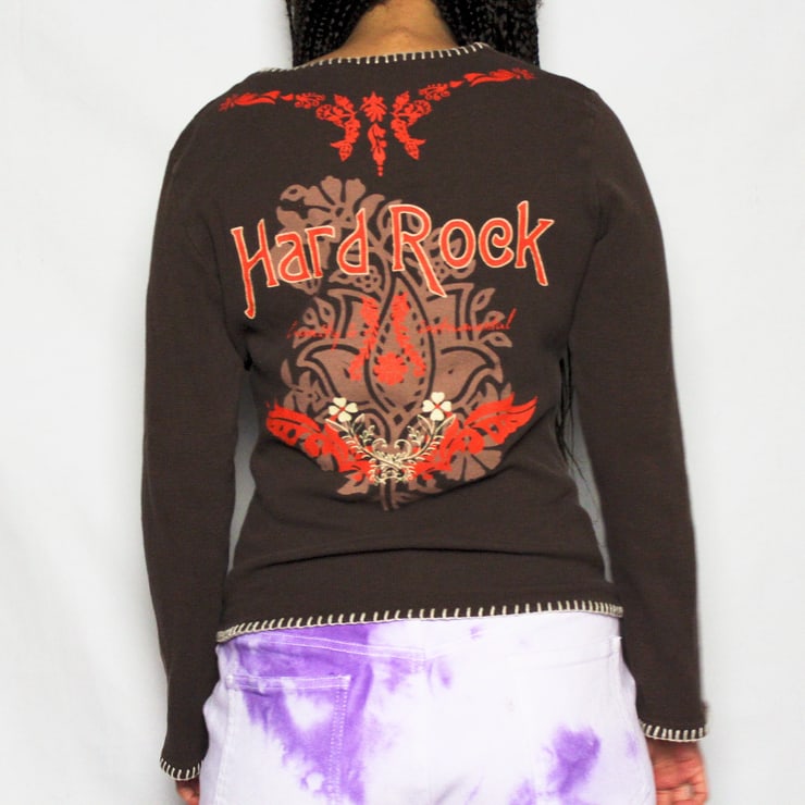 The Rory Tee | Y2K Hard Rock Cafe Tribal Long Sleeve – Angel Cult