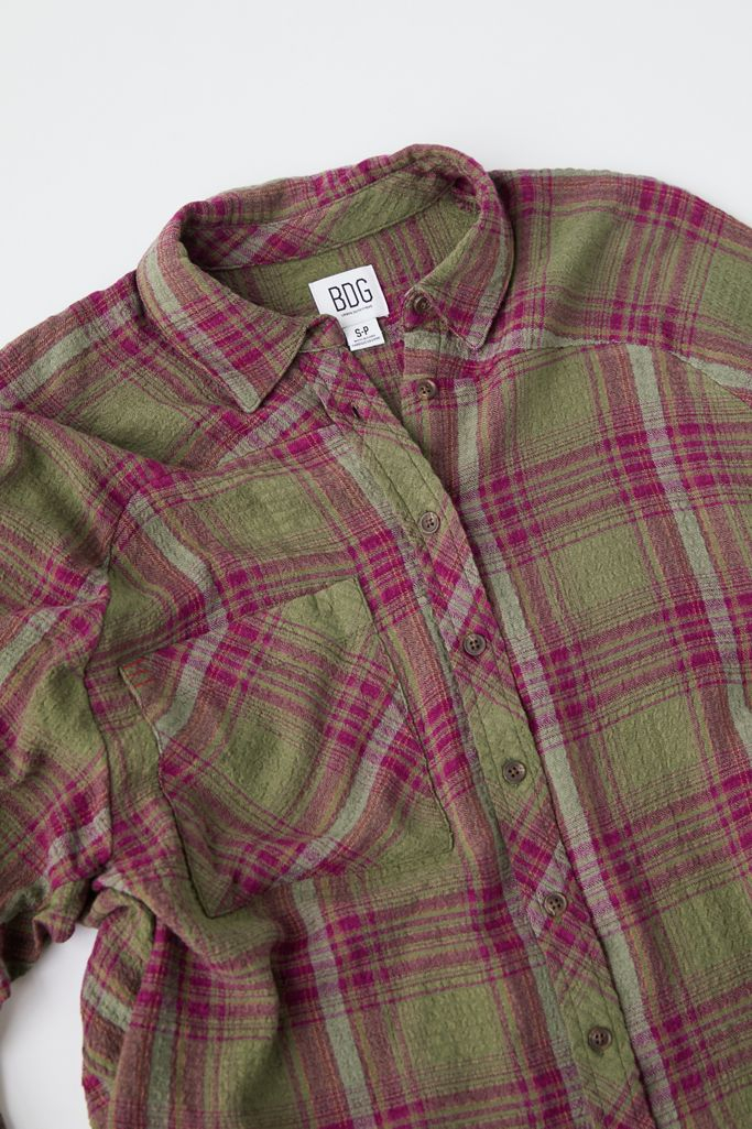 BDG Lachlan Flannel Button-Down Shirt | Urban Outfitters