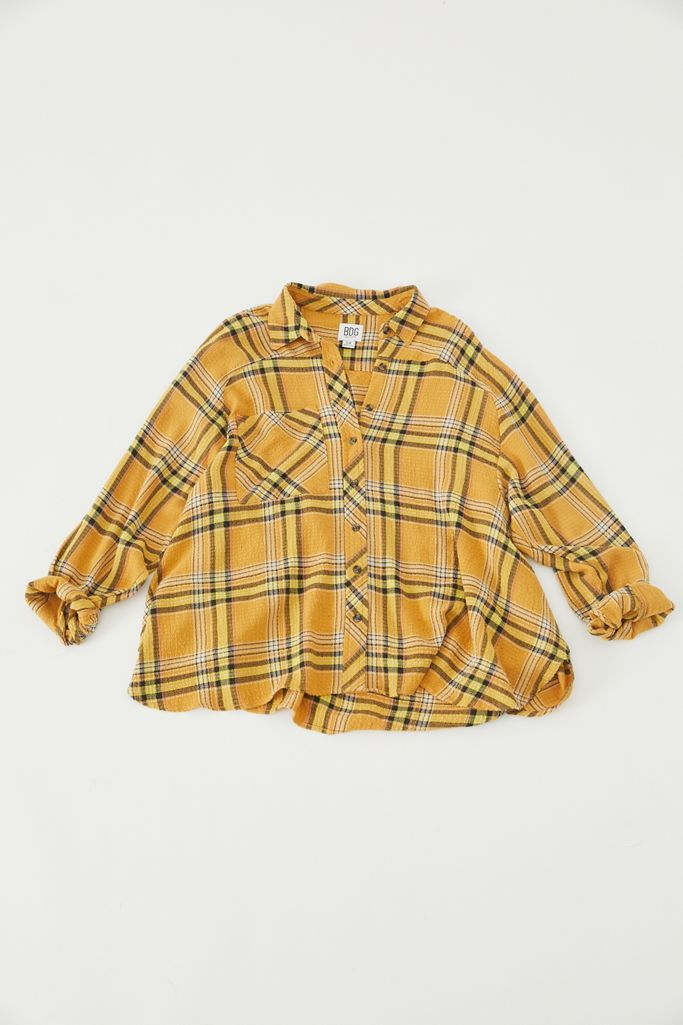 BDG Lachlan Flannel Button-Down Shirt | Urban Outfitters