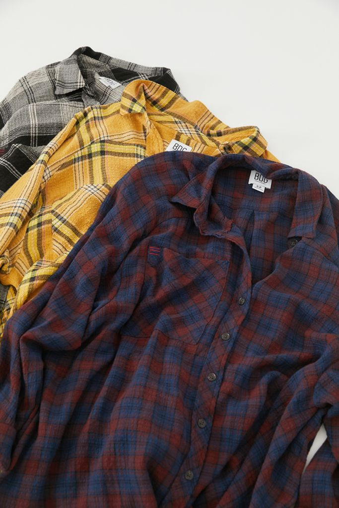 BDG Lachlan Flannel Button-Down Shirt | Urban Outfitters