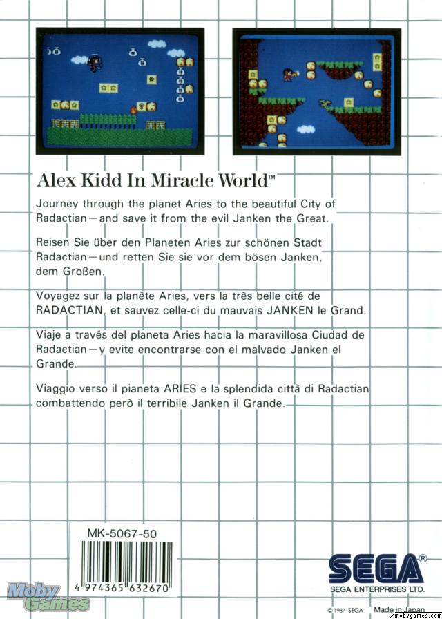 Alex Kidd in Miracle World