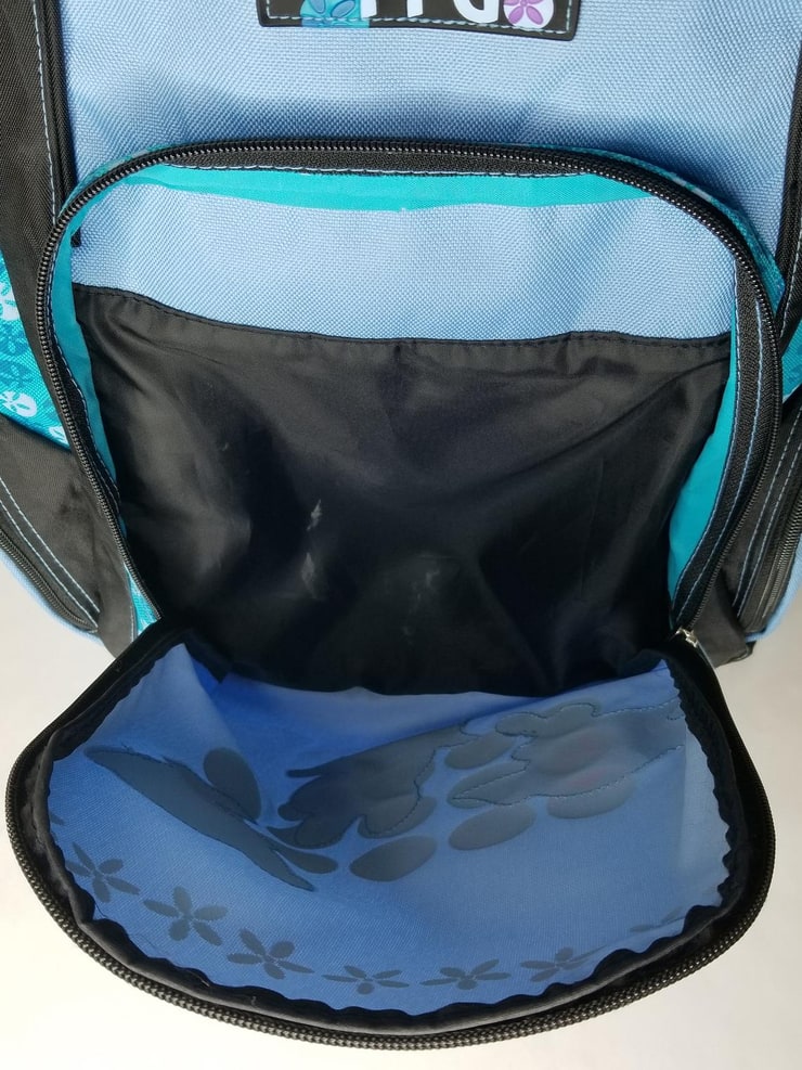 Vintage POWERPUFF GIRLS Blue Full Size Backpack Bag Cartoon