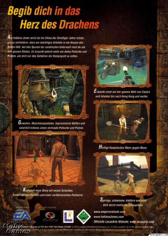 Indiana Jones and the Emperor's Tomb
