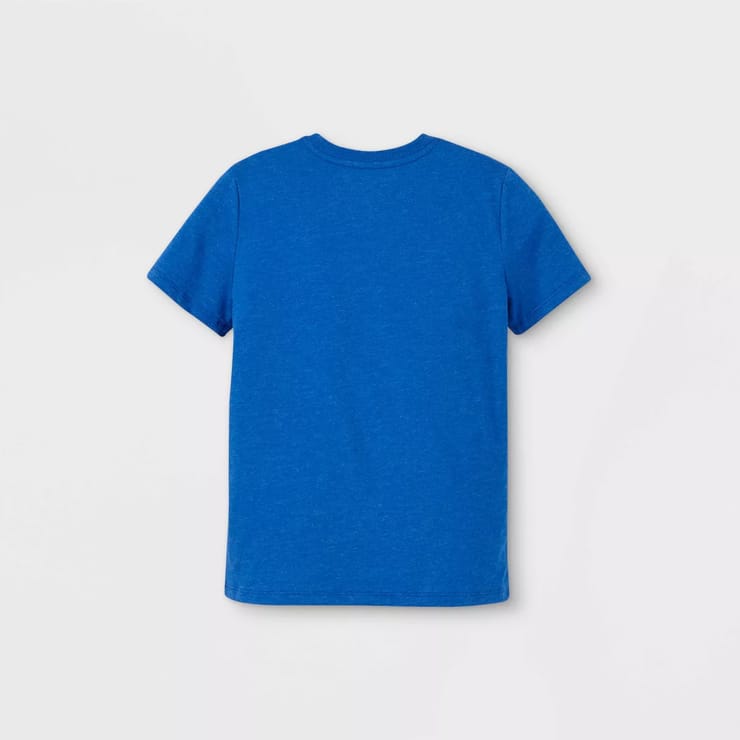 Boys' Bear Graphic Short Sleeve T-Shirt - Cat & Jack™ Blue