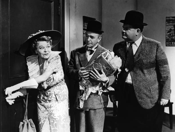 Mary Boland, Stan Laurel, Oliver Hardy