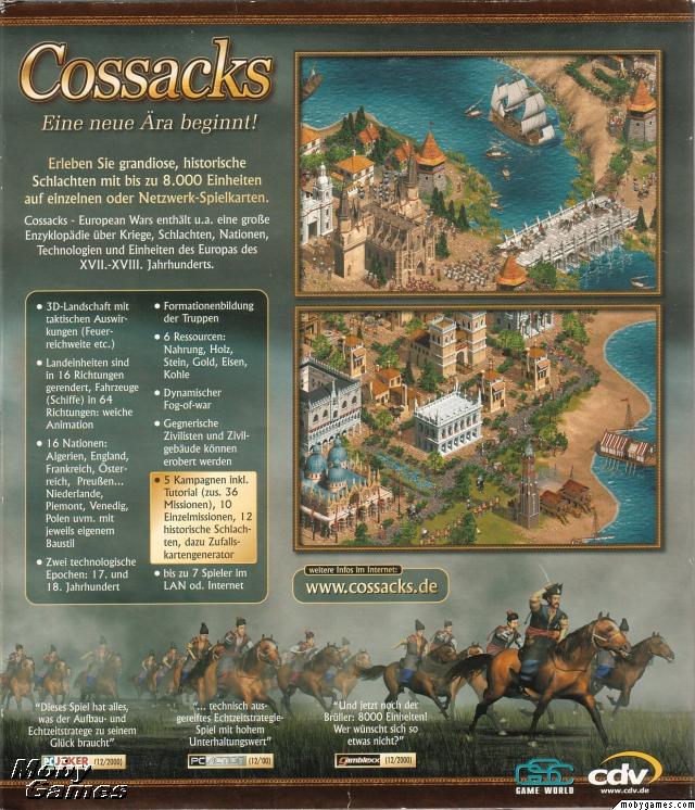 Cossacks: European Wars